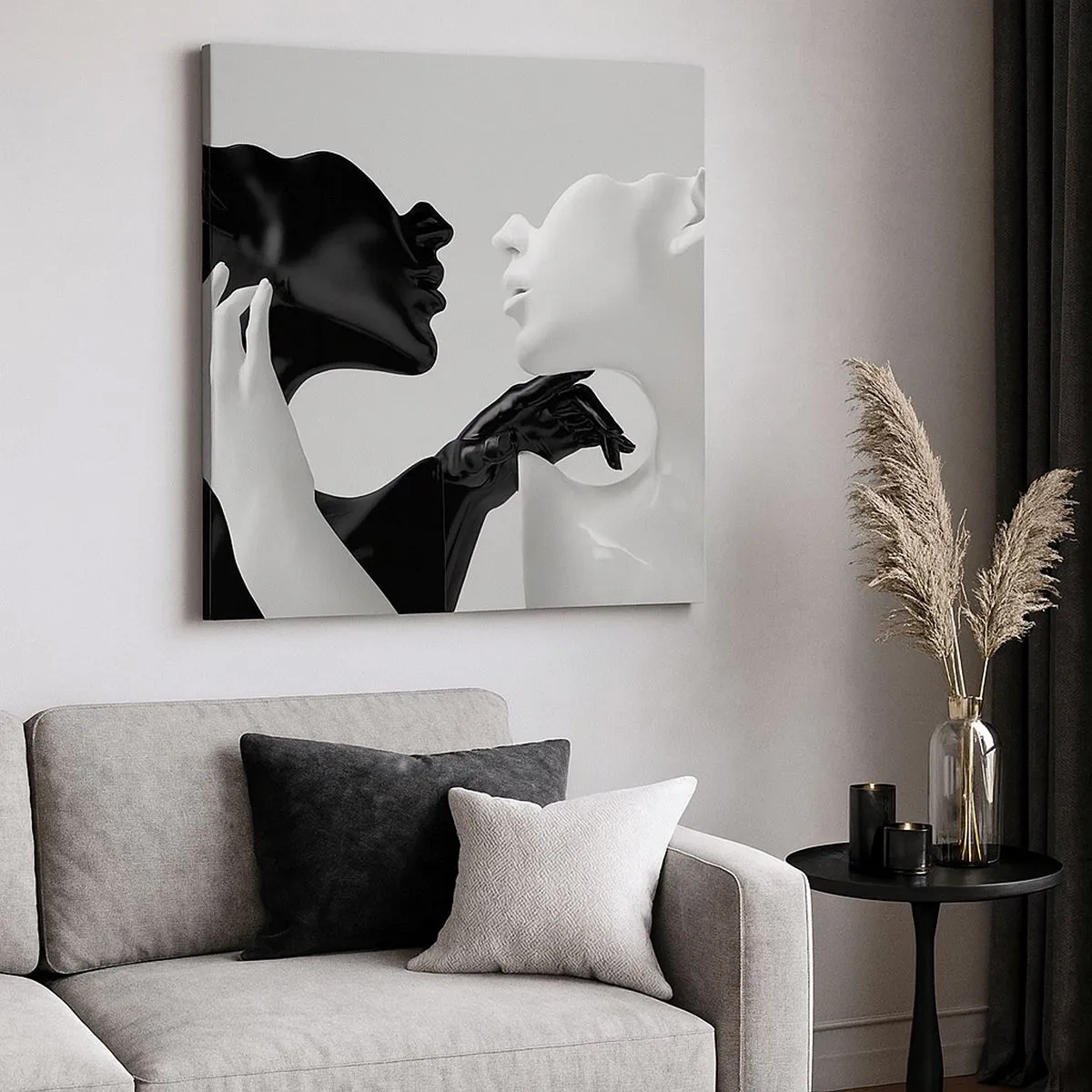 Obraz na plátne - Príťažlivosť – túžba - 30x30 cm