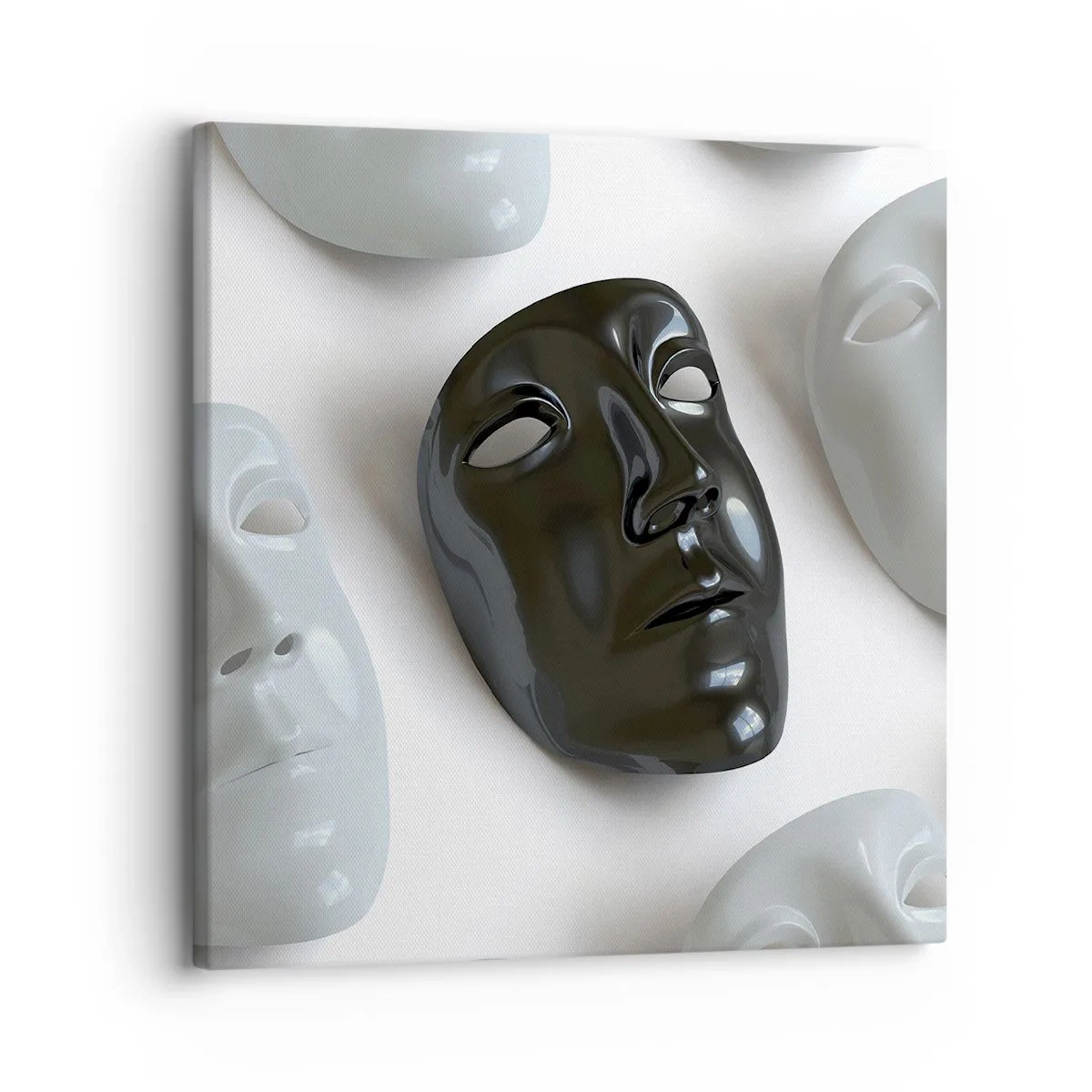 Obraz na plátne - Ako sa odlíšiť? - 30x30 cm