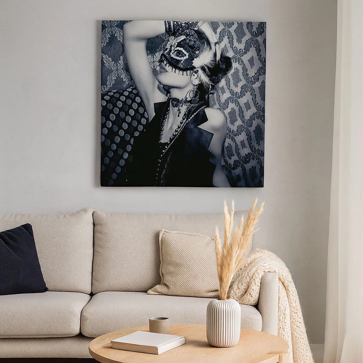 Obraz na plátne - Dekorácie, ozdoby, vzory… - 30x30 cm