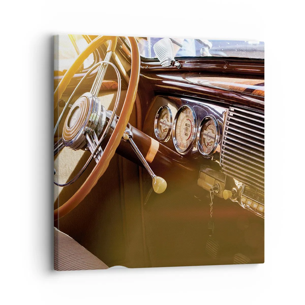 Obraz na plátne - Závan luxusu z minulosti - 30x30 cm